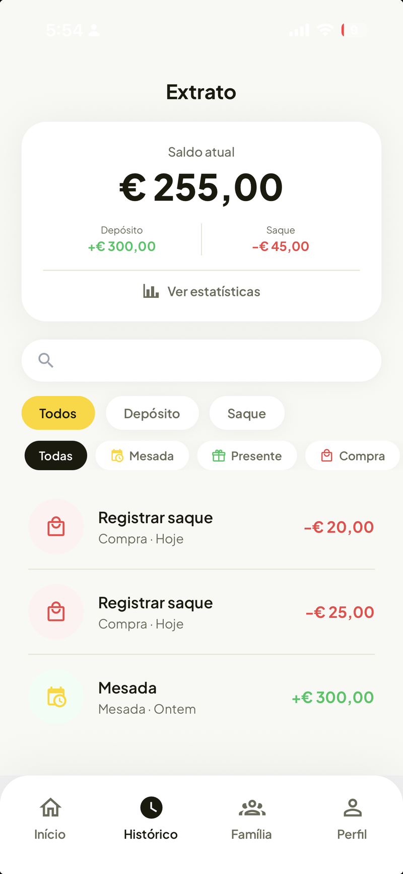 O Meu Banco app screenshot